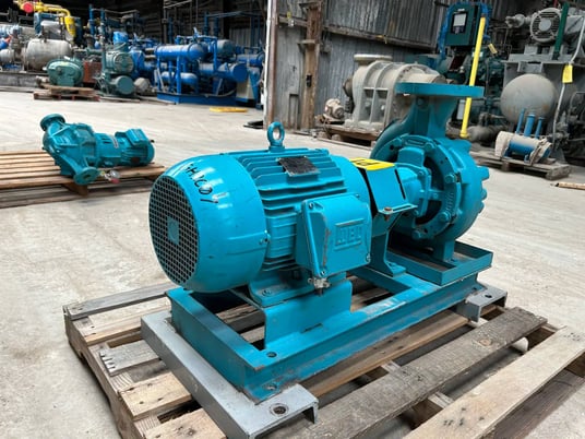 500 GPM @ 52' TDH, Armstrong #6x4x8-4030, Centrifugal Pump, 10 HP, 1800 RPM, 175 psi, 250&deg;F max. temp - Image 4