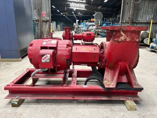 1800 GPM @ 50' TDH, Bell & Gossett #VCS-10X10X13, Vertical Centrifugal Split Case Pump, 40 HP, 1200 RPM, 175 - Image 3