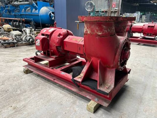 1800 GPM @ 50' TDH, Bell & Gossett #VCS-10X10X13, Vertical Centrifugal Split Case Pump, 40 HP, 1200 RPM, 175 - Image 4