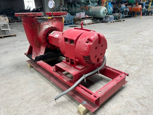 1800 GPM @ 50' TDH, Bell & Gossett #VCS-10X10X13, Vertical Centrifugal Split Case Pump, 40 HP, 1200 RPM, 175 - Image 8