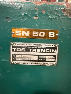 Tos Trencin #SN-50B/2000, manual lathe - Image 8