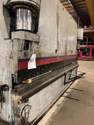 400 Ton, Pacific #K400-16, Press Brake, 16' overall, 172.75" between housing, 12" stroke, 20" open, 8" Shut - Image 3
