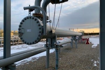 100 sq.ft., 400 psi shell, 400 psi tube, Calhex Industries #3244, Heat Exchanger, 24" Diameter, 52.4' L, 2012 - Image 5