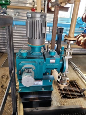 Nikkiso #1M3LE, Single Stage Centrifugal Metering Pump Package w/2x Gould Pumps, 3.6 GPM, 1.5 HP, 4500 RPM - Image 1