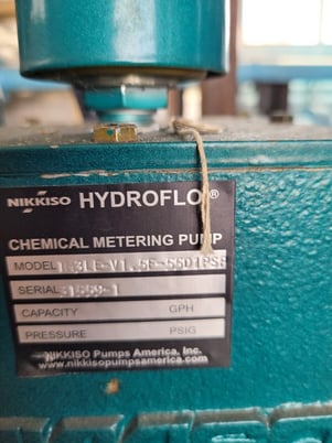Nikkiso #1M3LE, Single Stage Centrifugal Metering Pump Package w/2x Gould Pumps, 3.6 GPM, 1.5 HP, 4500 RPM - Image 3