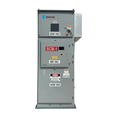 500 HP Benshaw #CFMVRMX18-500-4160-12, screw compressor sof, 63 Amps, 4160 Volts, (3 available) - Image 1