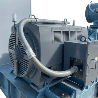 500 HP 3570 RPM Teco Westinghouse, Induction Electric Motor, Frame 5810A, 4160 Volts - Image 2