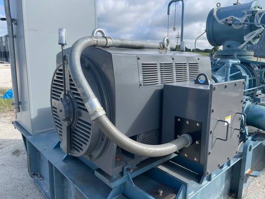 500 HP 3570 RPM Teco Westinghouse, Induction Electric Motor, Frame 5810A, 4160 Volts - Image 4