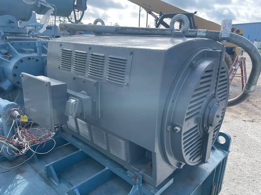 500 HP 3570 RPM Teco Westinghouse, Induction Electric Motor, Frame 5810A, 4160 Volts - Image 6