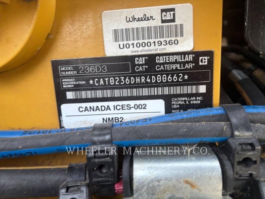 Cat 236D3 C3H2, Skid Steer Loader, 1429 hours, S/N: R4D00662, 2024 - Image 4