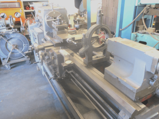 20.5" x 60" Webb, gap bed engine lathe, tooling - Image 7