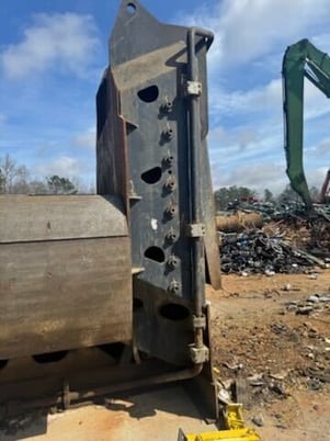 Lefort #SB330A, semi-mobile guillotine shear, automatic shear lubrication system, hydraulic oil cooler - Image 4