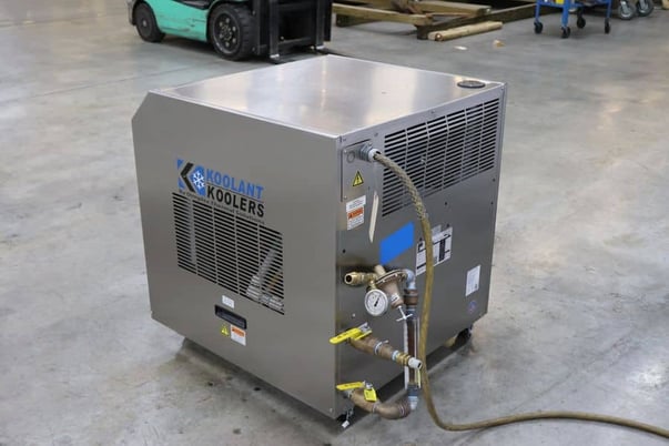 Koolant Koolers #JHI-2000-M, chiller, 2 HP compressor, 1 HP pump, 0.49 KW fan, 230 V., 2020 - Image 6