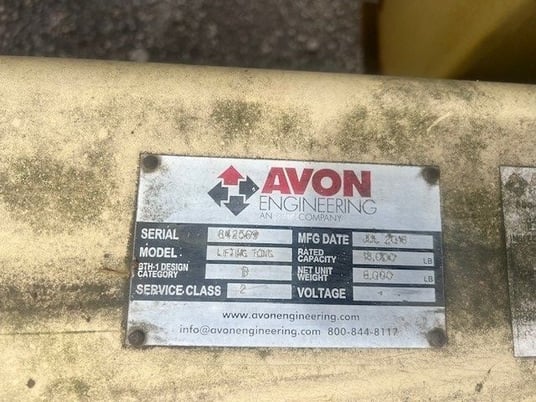 18000 lb. Lifting tong, Avon Engineering - Image 3