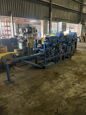 IRM #4H6D2S, Brushing Machines, 4" Strip Width, 0.125" thickness, 7.5 HP, 3500 RPM, 4 brushing heads - Image 2