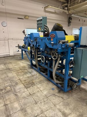 IRM #4H6D2S, Brushing Machines, 4" Strip Width, 0.125" thickness, 7.5 HP, 3500 RPM, 4 brushing heads - Image 3
