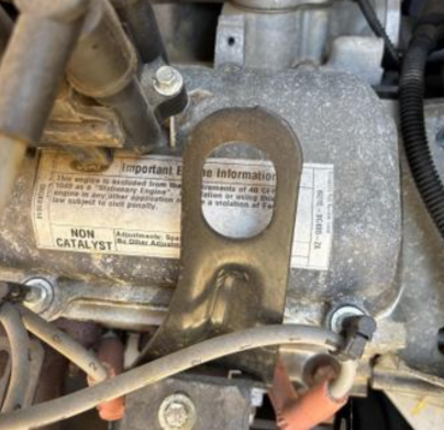 45 KW Olympian, NG/LP Generator, Caterpillar G45F3S, 240/120 Volts, 188A, 1PH, 177 Hrs, 2007, AS IS - Image 4