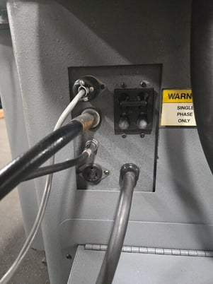 Electro-Arc #2SA, tap disintegrator, 10 KVA, 220 V., 1-phase, 18" x 26" T-Slot table - Image 10