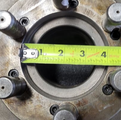 10" Bison, 3-jaw lathe chuck, D1-6 Mount - Image 8