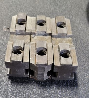 10" Bison, 3-jaw lathe chuck, D1-6 Mount - Image 9
