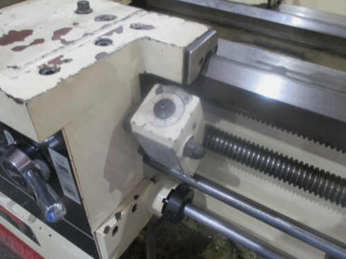 14" x 40" Jet #GH-1440ZX, used gap bed lathe w/ 3-1/8" spindle hole, 23-5/8" gap swing, foot brake, thread - Image 9