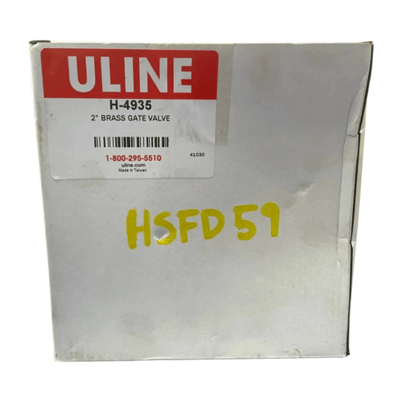 2" Brass Gate Valve - Image 2