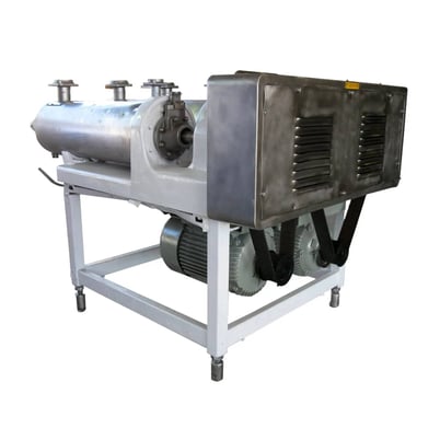 31.4 sq.ft., Chemetron #MX3A75, 3-Barrel Votator Unit, 4" diameter, 120" tubes, (3) 71" shafts, 16 scrapers - Image 2