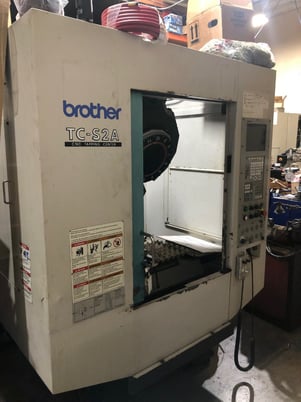 Brother #TC-2SA, Drilling & Tapping Center, 19" X, 14" Y, 10.6" Z, 10000 RPM, BT-30, 14 automatic tool - Image 1