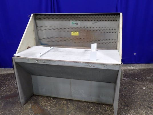 58" x 24" Dual Draw, Down Draft Table - Image 2