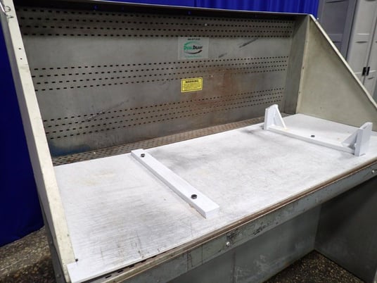 58" x 24" Dual Draw, Down Draft Table - Image 3