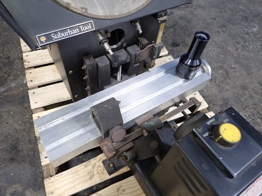 14" Suburban Tool #MV-14, Optical Comparator, w/Lens - Image 4