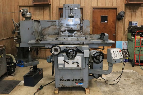 12" x 24" Okamoto #Accugar-124N, high precision surface grinder, 12" x 1.5" x 5" wheel, electromagnetic - Image 2