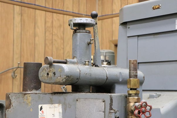 12" x 24" Okamoto #Accugar-124N, high precision surface grinder, 12" x 1.5" x 5" wheel, electromagnetic - Image 4