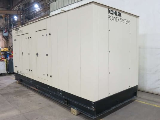 350 KW Kohler #350REZXB, Natural gas generator set, 277/480 Volts, 119 hours, 530 HP @ 1800 RPM, Doosan - Image 3