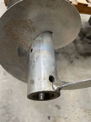 8" diameter x 10' long, standard pitch stainless steel scre - Image 8