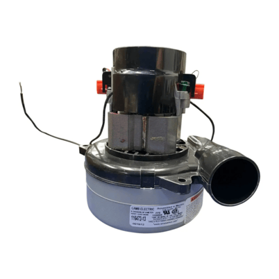 112 cfm, Ametek Lamb Electric #116472-13, Vacuum Motor, 10.7 amps, 2 fan stages - Image 1
