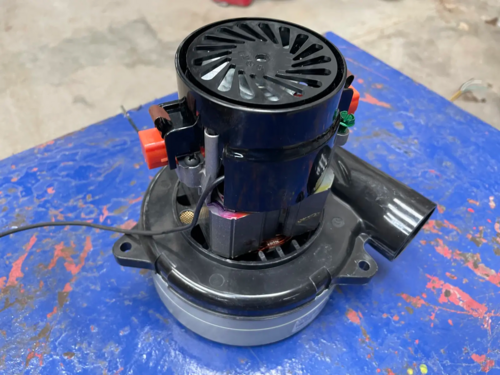 112 cfm, Ametek Lamb Electric #116472-13, Vacuum Motor, 10.7 amps, 2 fan stages - Image 4