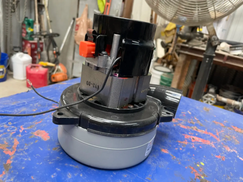 112 cfm, Ametek Lamb Electric #116472-13, Vacuum Motor, 10.7 amps, 2 fan stages - Image 5