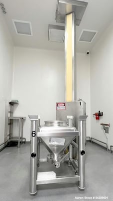 Glatt #CM-400, Column Bin Blender, Stainless Steel, w/ 3 bins, 2016 - Image 1