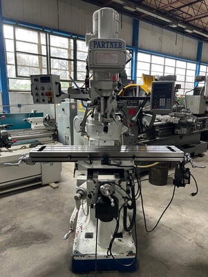 Milltronics #VMM3612, vertical mill, 9" x49" T-slotted table, 3 HP, electronic speed Control, 2005 - Image 2