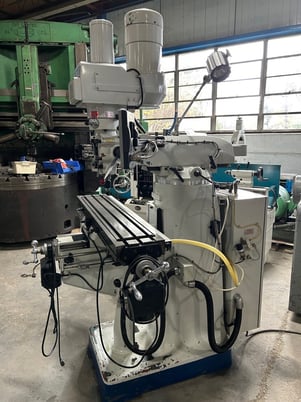 Milltronics #VMM3612, vertical mill, 9" x49" T-slotted table, 3 HP, electronic speed Control, 2005 - Image 3