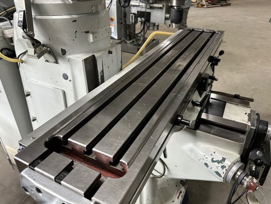 Milltronics #VMM3612, vertical mill, 9" x49" T-slotted table, 3 HP, electronic speed Control, 2005 - Image 4