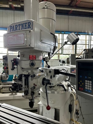 Milltronics #VMM3612, vertical mill, 9" x49" T-slotted table, 3 HP, electronic speed Control, 2005 - Image 6