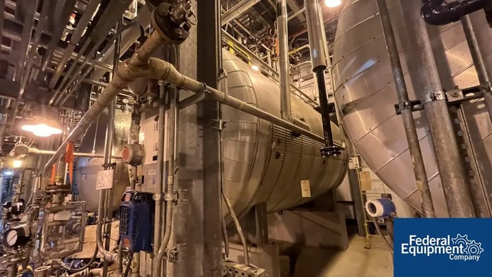 5000 gallon Industrial Alloy, Horizontal Receiver Tank, 304L Stainless Steel, 8' diameter x 14' straight - Image 4