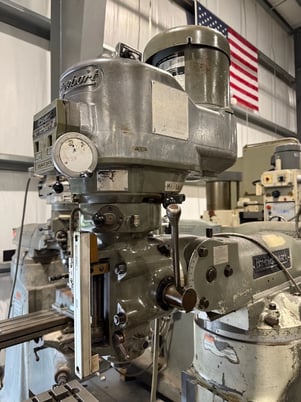 Bridgeport #Series-1, vertical mill, 9" x48"tbl., 2 HP, 32.5"X, 12" Y, 16" Z, 60-4200 RPM, R-8, AcuRite - Image 7