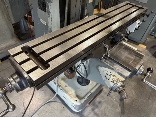 Bridgeport #Series-1, vertical mill, 9" x48"tbl., 2 HP, 32.5"X, 12" Y, 16" Z, 60-4200 RPM, R-8, AcuRite - Image 10