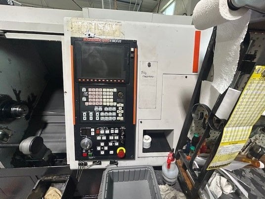 Mazak #QTN-200MS, CNC lathe, Mazatrol 640T Nexus Control, 26.4" swing, 21.2" centers, 8" chuck, 2.5" bar, 2005 - Image 2