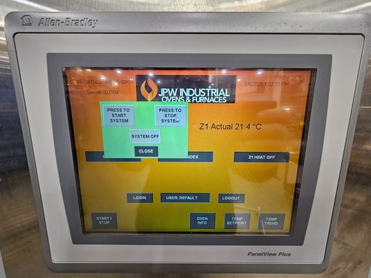 42" width x 24" H x 168" L, Conveyor oven #C98TULEP480V45KW, 150&deg;C, - Image 3