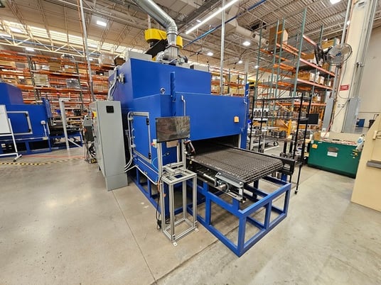 42" width x 24" H x 168" L, Conveyor oven #C98TULEP480V45KW, 150&deg;C, - Image 8