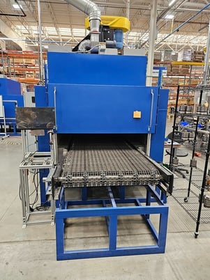 42" width x 24" H x 168" L, Conveyor oven #C98TULEP480V45KW, 150&deg;C, - Image 9